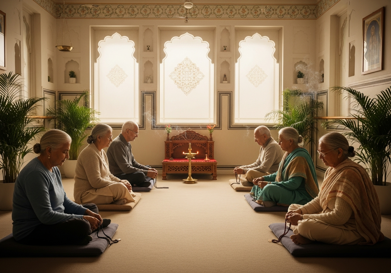 Prayer meditation room